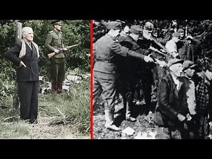 Execution of 1900 Nazis who Killed 9,000 Latvians: Hard to Watch