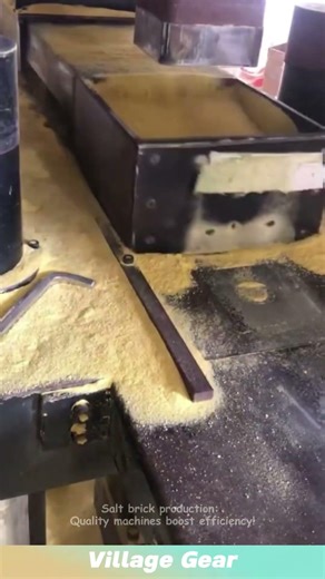 Salt brick production: Quality machines boost efficiency! #machine