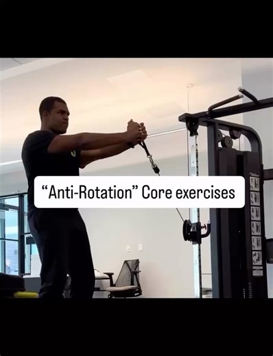 Anti-Rotation Core Exercises