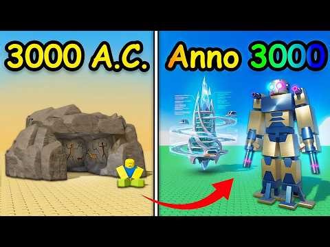 From PREHISTORY to FUTURE on ROBLOX!