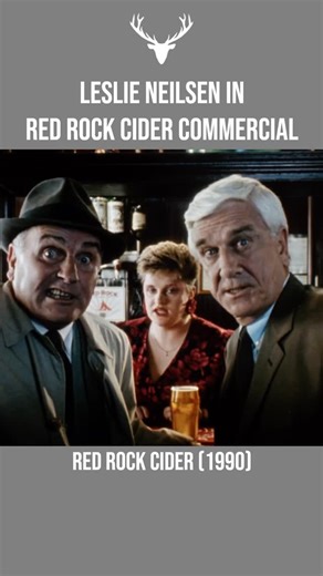 Walken and Talken on Instagram: "Leslie Nielsen appeared as Frank Drebin in a series of adverts in the UK for Red Rock Cider around 1990. @nakedgunmovie #leslienielsen #policesquad #nakedgun #comedy #slapstick #80smovies #advert #advertising #advertisement #commercial #90scommercials #90s #nostalgia #gtm #funny #funnyvideos #comedy #comedyvideos #funnyreels #cider #pub #beer #funnyaf #funnyshit #retro #viralreels #instagood #comedian"