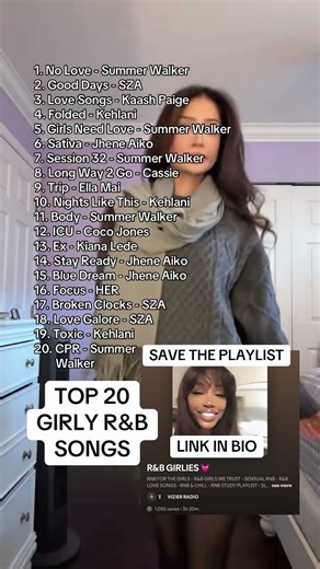 Top 20 Girly R&B Songs