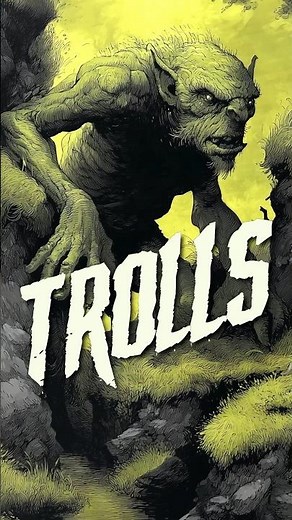 Trolls. D&D Monster lore from the Legend of Drizzt. #drizzt #dnd #dungeonsanddragons