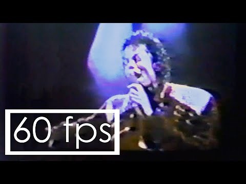 Michael Jackson | Beat it, live in New York 1984 (Victory Tour) - Talking to the public