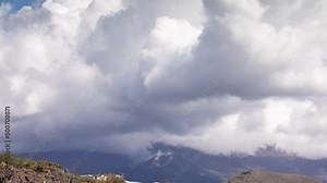 Cumbre vieja volcano on la palma
