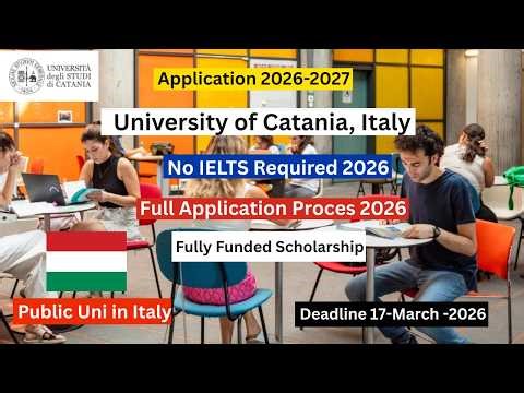 University of Catania Application Process 2026–2027 | Non-EU Students | Step-by-Step Guide