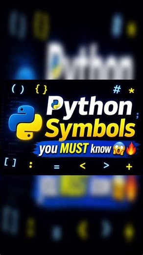 python symbol