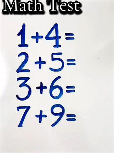 Math Test. Math Fast #Math #Logic #MathTest #tiktokusa #viral
