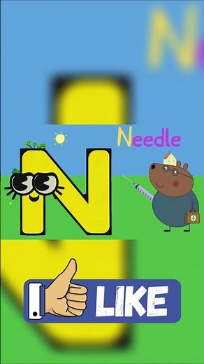 ABC Phonics Song | Toddler Learning | Peppa Pig | A for Apple | Learn Phonics Sounds | MNOP