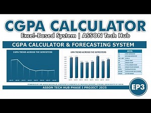 CGPA Calculator & Forecasting System (Excel-Based) 03