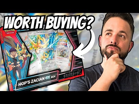 Should You Buy The Hop's Zacian EX Box??