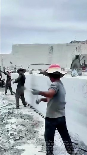 Bluestone mining traditional craftsmanship