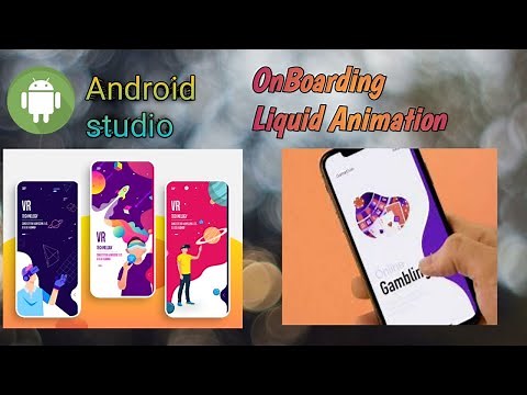 liquid screen in android studio