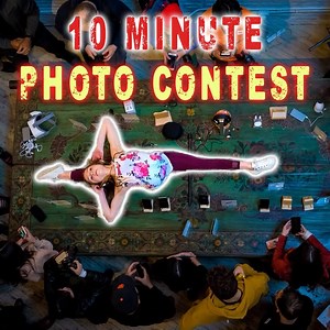 10 MINUTE PHOTO CONTEST at A PUBLIC EVENT | Jordan Matter Photography