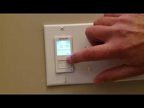 Lights ON or OFF at WRONG Time HOW TO FIX. resetting Honeywell 7 Day Program Timer RPLS740B