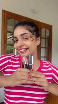 Ente favourite lipstick collections❤️ #neeruttyy #chinnutty