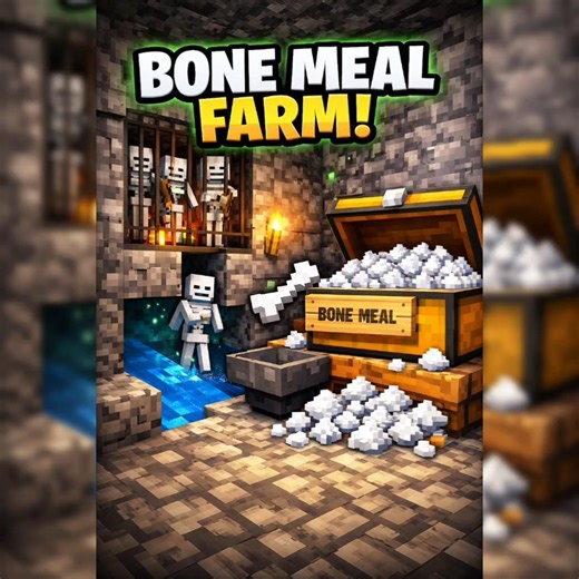Bone Meal Farm| Minecraft Ep-54 #minecraft #shorts #krish