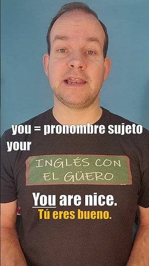Diferencia entre YOU y YOUR en inglés - tip del día: pronombres personales