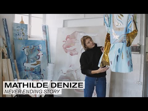 MATHILDE DENIZE "NEVER ENDING STORY" AT PERROTIN PARIS