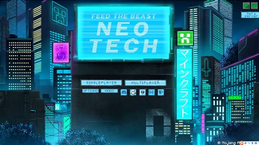 【我的世界】FTB NeoTech整合包直播录像1