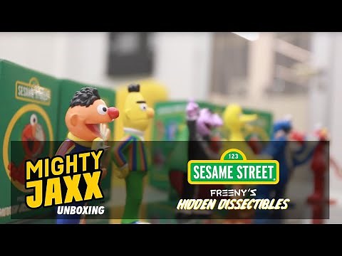 Freeny's Hidden Dissectibles:Sesame Street - Unboxing & First Look! | Mighty Jaxx | UNBOXXING