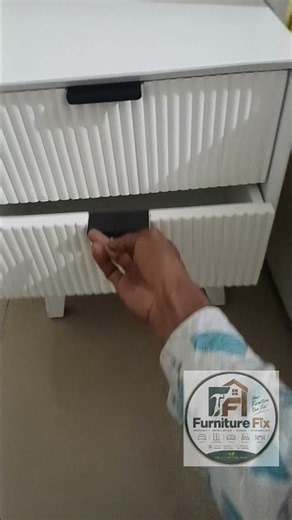 Bedside Table Assembly | Solid Wooden Bedside Table with 2 Drawers | Furniture Fix