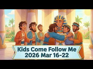LDS Come Follow Me 2026 Kids March 16-22: Joseph Forgives His Brothers (Genesis 42-50)