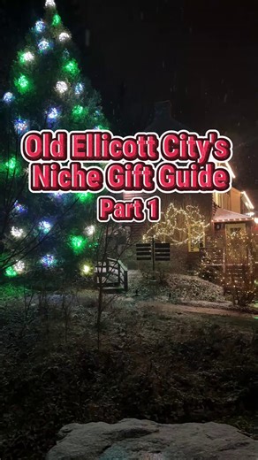 Old Ellicott City has a wide variety of unique gifts perfect for the people in your life! From Bohemian House, we highlighted Maryland papercut artwork from local artist Hull Street Studio. This would make a great gift for anyone looking to show off their Maryland and Ellicott City pride! The Archive Music & Games, we wanted to put the spotlight on some of the rarer finds. Whether it's the first pressing of a movie soundtrack or a limited edition release, it's perfect for the collector and music