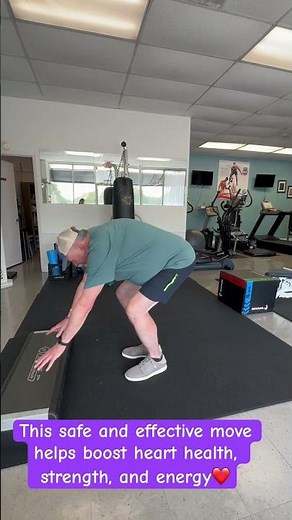 Modified Burpees for Seniors Made Safe & Effective 💪 #seniorfitnesse