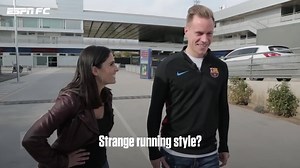 64K views · 651 reactions | EXCLUSIVE: FC Barcelona goalkeeper Marc-André ter Stegen could have been a striker if it wasn't for his "strange running style." Full video: es.pn/2ocrKnX | ESPN FC | Facebook