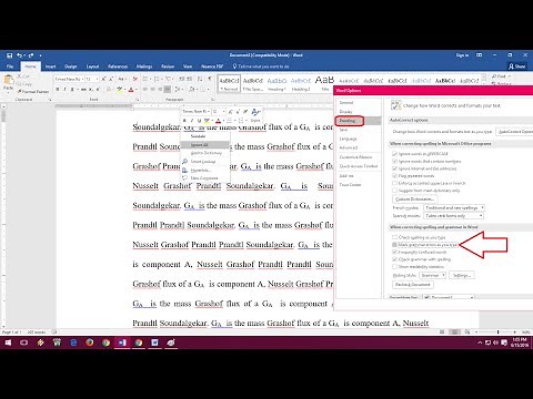 How to Remove/Turn Off Red, Green & Blue Lines in MS Word (Spelling Errors)
