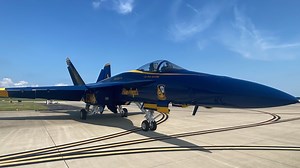 The return of the Blue Angels at NAS Oceana Air Show