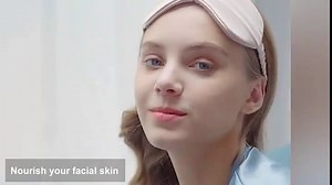 OLESILK Silk Sleep Mask Eye Mask Blindfold with Double Layer Silk Filling and Elastic Strap for Full Night's Sleep, Travel and Nap, Soft Eye Cover Eyeshade with Luxury Bag and Ear Plugs, Red