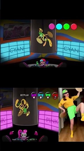 Look! Poppy Playtime vs FNF IRL | FNF Mods #fnf #fridaynightfunkin #shorts