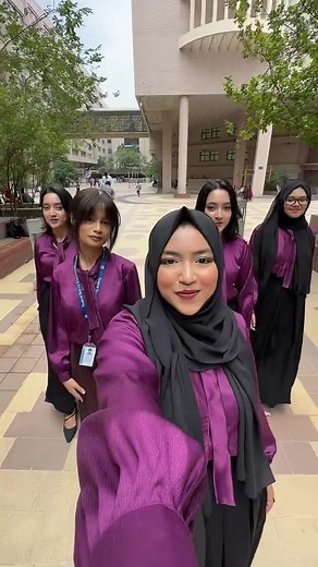 The powerpuff girls, but make it purple 💜🖤 #NSU #presentation #formal #fyp #foryoupage #purple #black #ootd