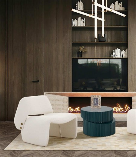 Chic Tristan Accent Chair Available in Houston