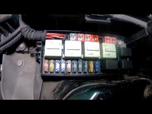 Mini Cooper Fuses and Relays
