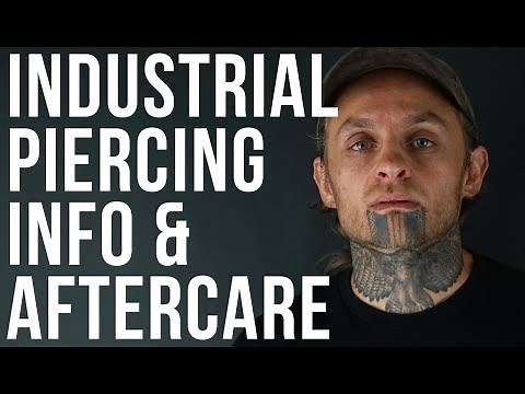 Industrial Piercing Info & Aftercare | UrbanBodyJewelry.com