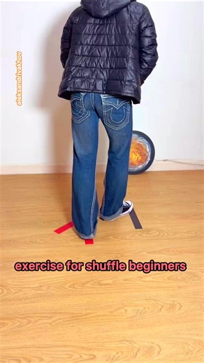 @AleksDanceFitness on Instagram: "Great exercise for Shuffle beginners #howto #practice #dance"