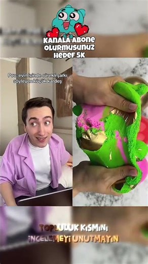 Mete Kayagil ASMR Silme Part #1 #slime #funny #viral #keşfet #shorts