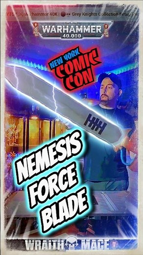 Warhammer 40K ⚔️ Grey Knights Nemesis Force Blade NYCC2025 | Collection Part 4
