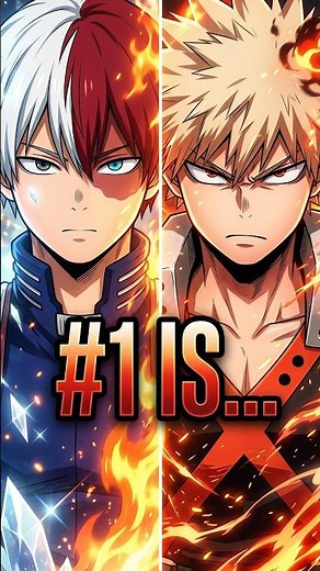 The REAL Class 1A Hero Rankings... Deku's not allowed. Who's #1? #anime #animeedit #animeshorts 720P