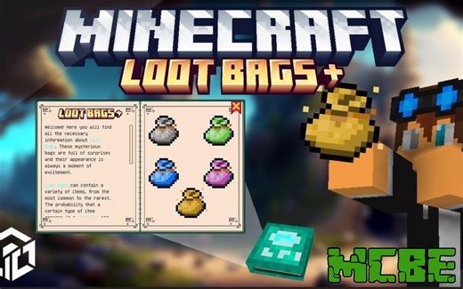 [授权汉化]我的世界1.20战利品模组V1.0.0汉化版(附下载链接)/Loot Bag Addon