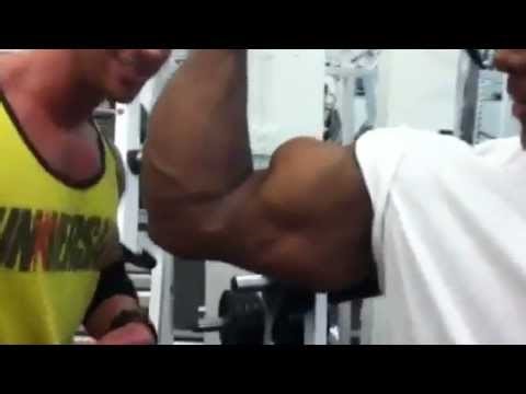 Tony Pearson Bicep Measurement