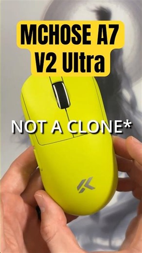 Better Than A GPX? Unboxing and Impressions of MCHOSE A7 V2 Ultra #logitech #gpx #mouse