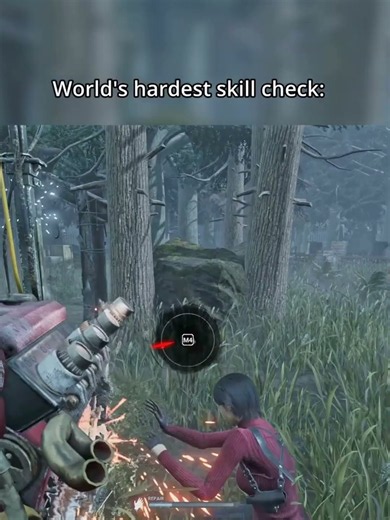 WORLD'S HARDEST SKILL CHECK?! 😱💀 | Dead by Daylight #Shorts