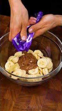 No dirty dishes! I make my favorite dessert in minutes