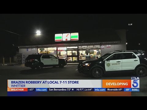 Convenience store robberies under investigation
