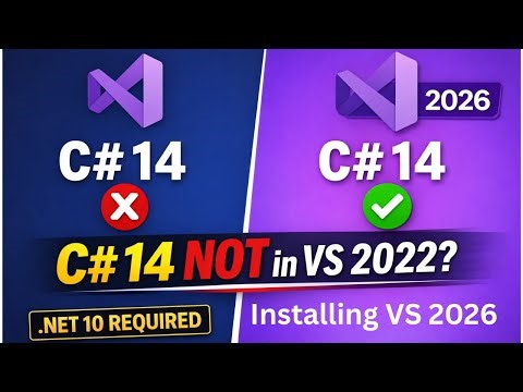 Before You Learn C# 14: Visual Studio 2026 & .NET 10 Explained | @codewithabby | 2026