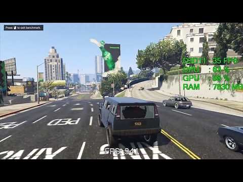 Intel UHD Graphics 630 -- Intel Core i5-8400 -- Grand Theft Auto V GTA V Benchmark